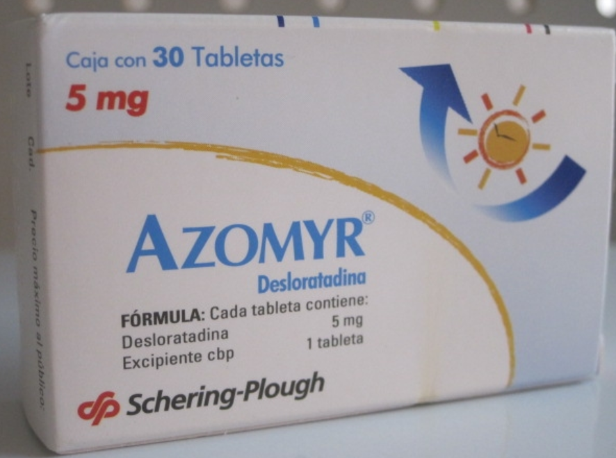 Clarinex 5mg 30 Tabs, Azomyr, Desloratadina